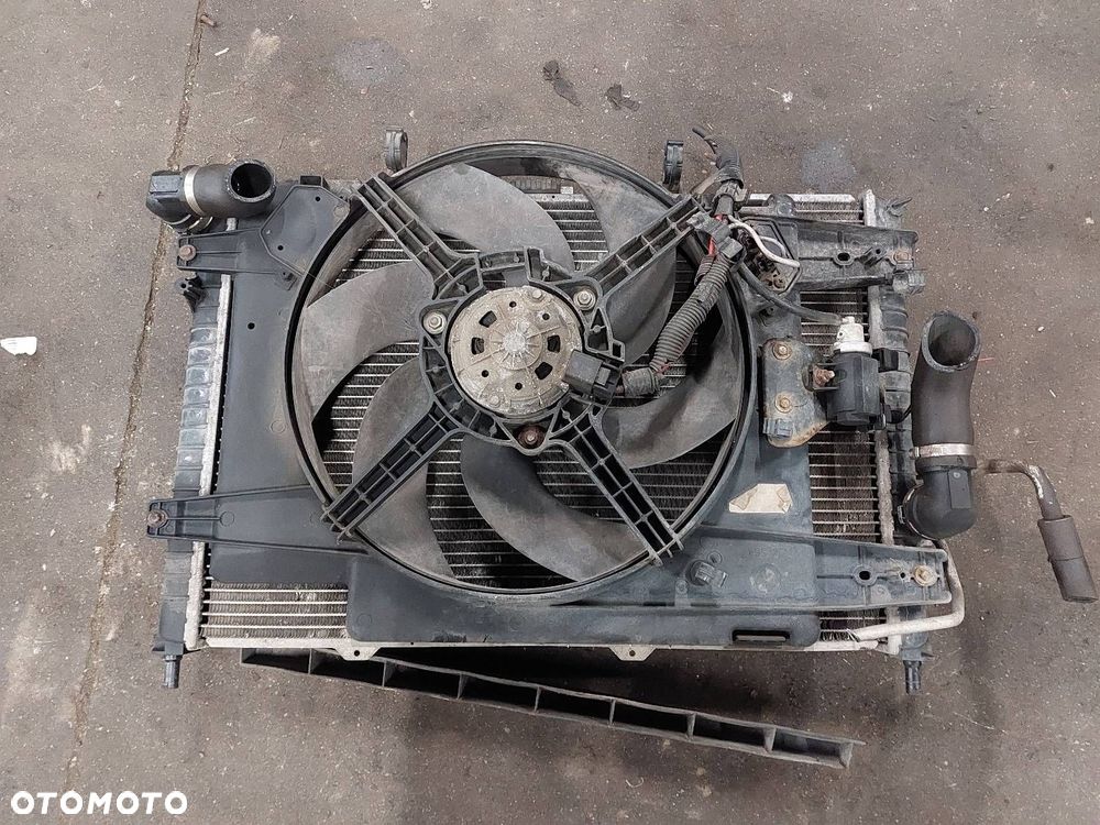 CHŁODNICE KOMPLET + WENTYLATOR LANCIA LYBRA I 1.9 JTD - 1