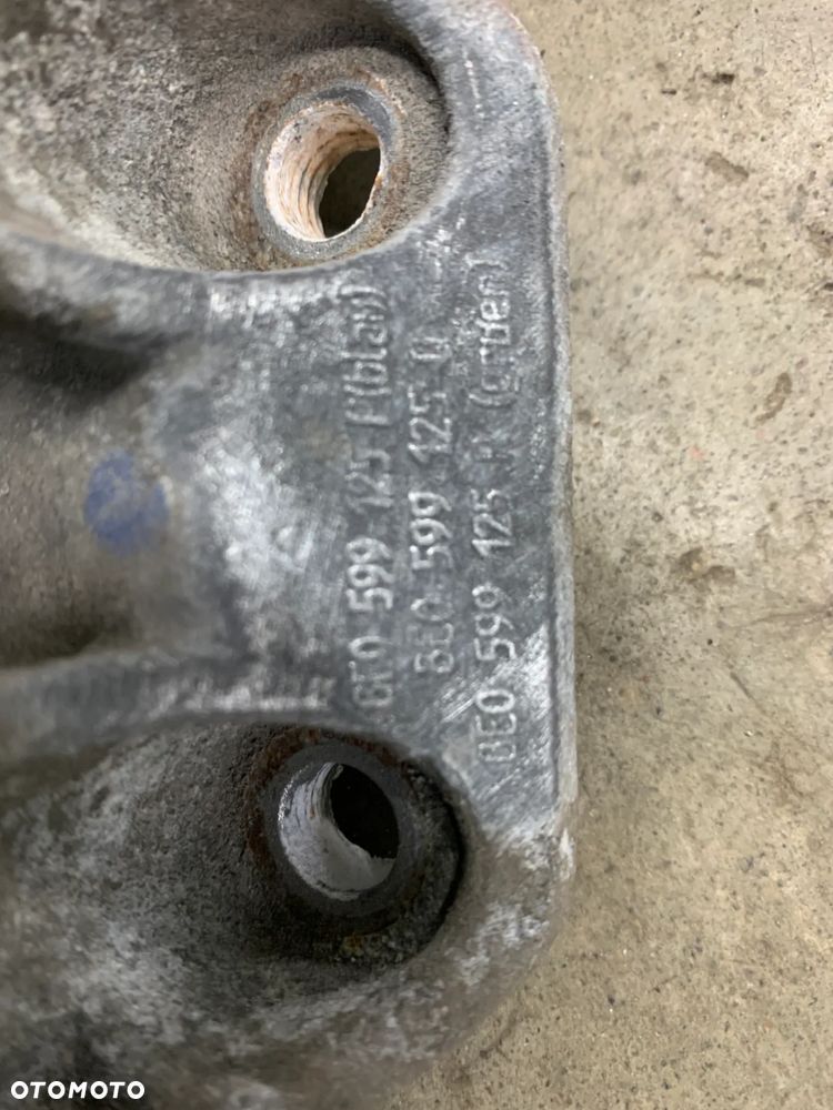 łapa podpora poduszka mostu 8E0599125P A6 C6 FL Lift 2.7 TDI - 3