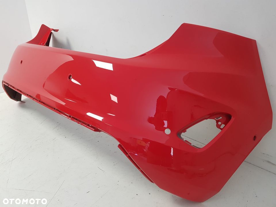 FORD FIESTA MK8 17-21 ZDERZAK TYŁ TYLNY POD 6PDC KOLOR RACE RED H1BB-17906-A1 - 5