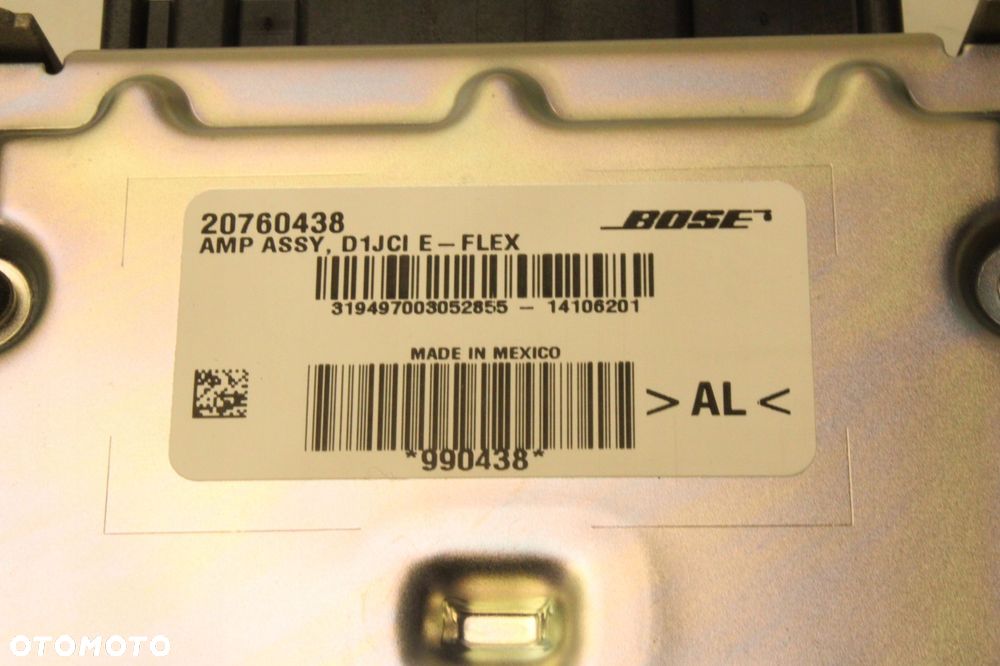 OPEL AMPERA CHEVROLET VOLT 11R- WZMACNIACZ GŁOŚNIKÓW AUDIO 20760438 - 2