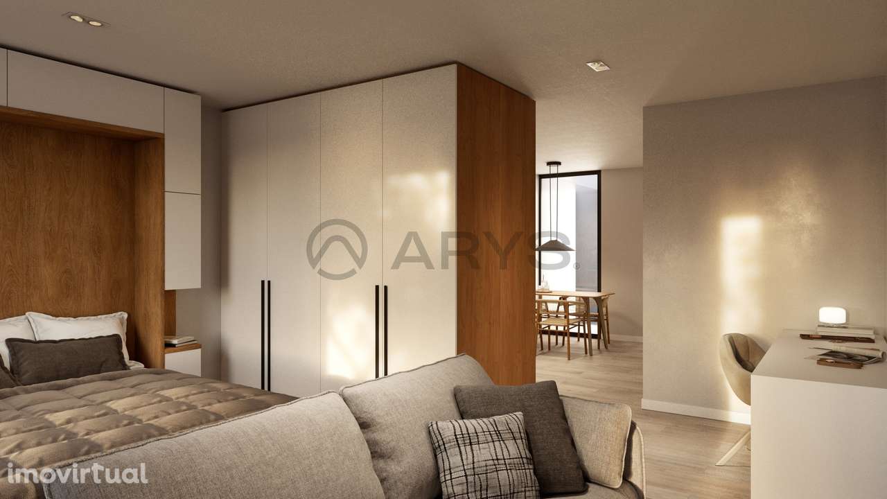 T0 com Piscina em Real Braga - Grande imagem: 5/12