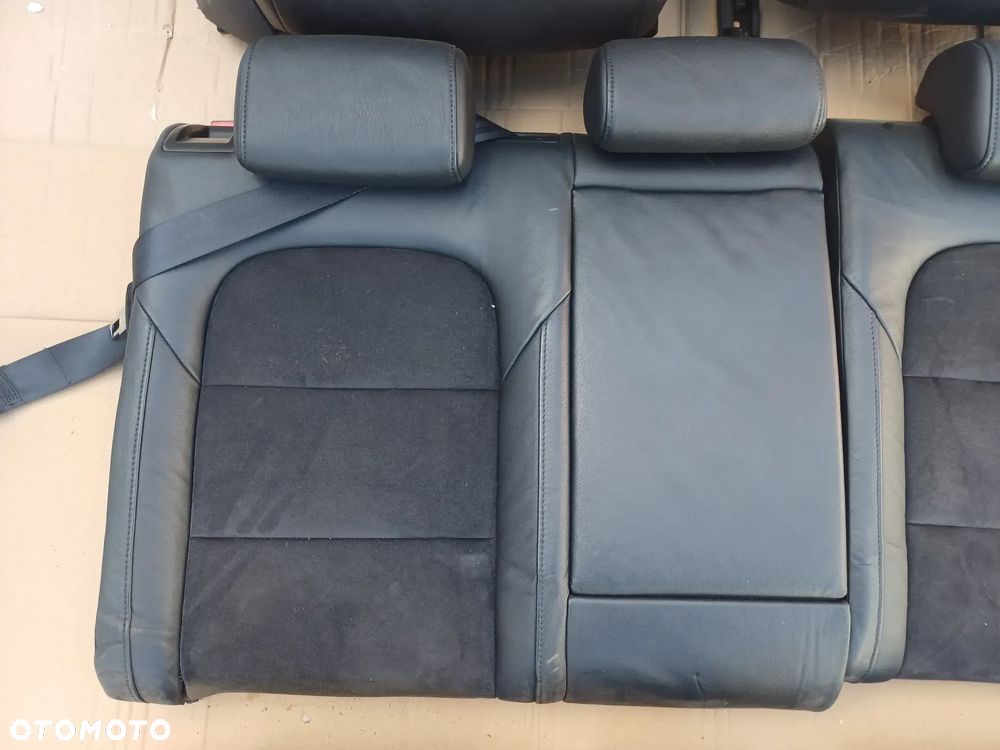 Fotele Skoda Superb 2 skóra alkantara grzane z pamieciami Kombi Europa - 10