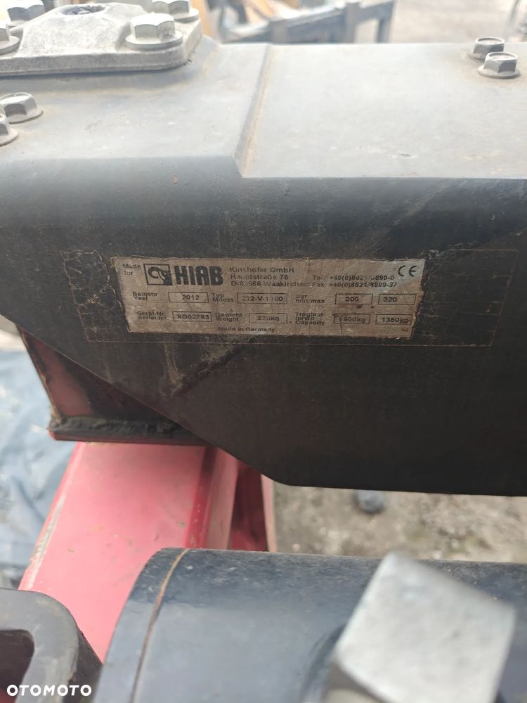 Chwytak do palet Hiab - 6
