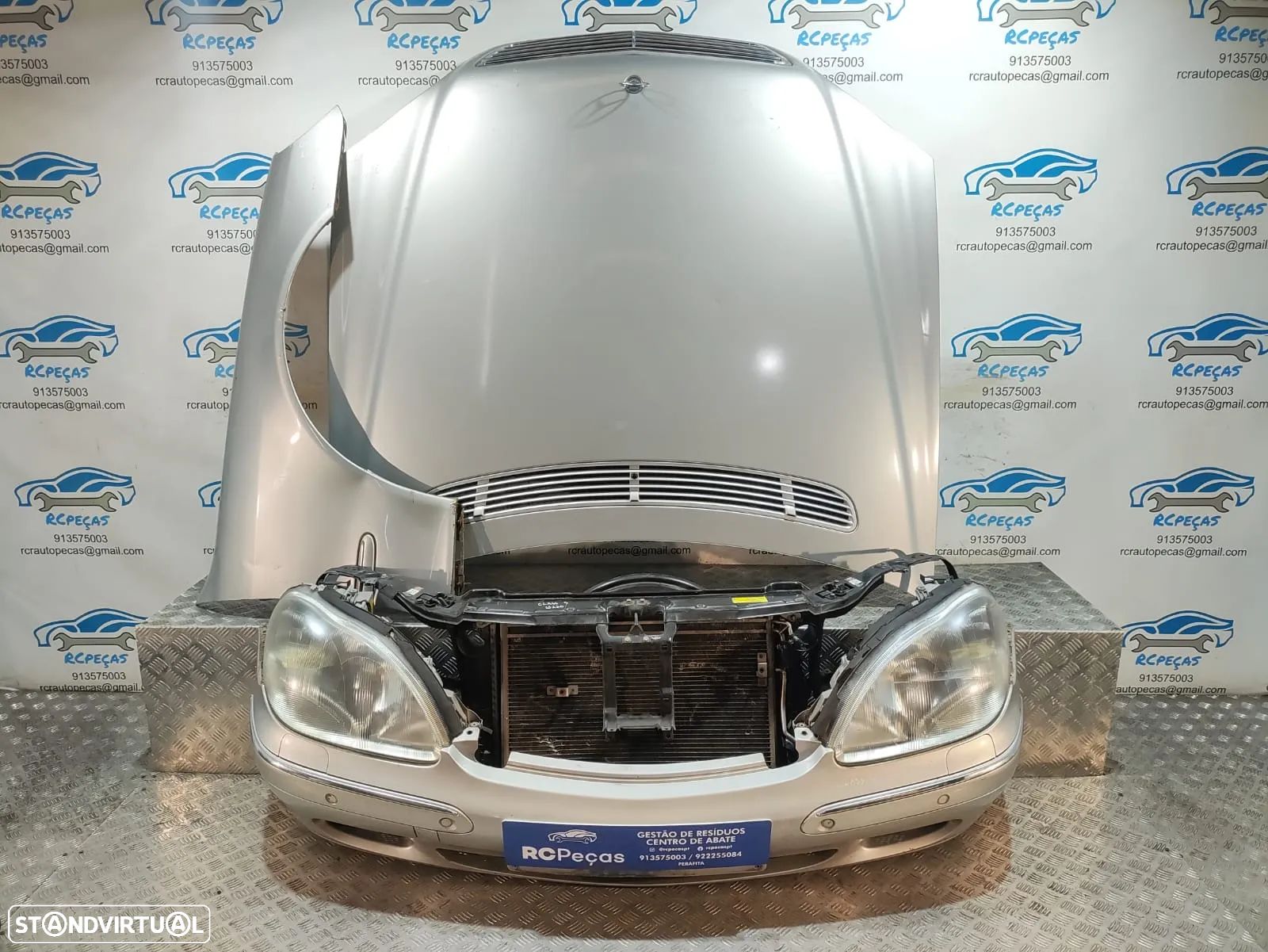 Frente Completa Mercedes Benz Class S W220 Xénon - 1