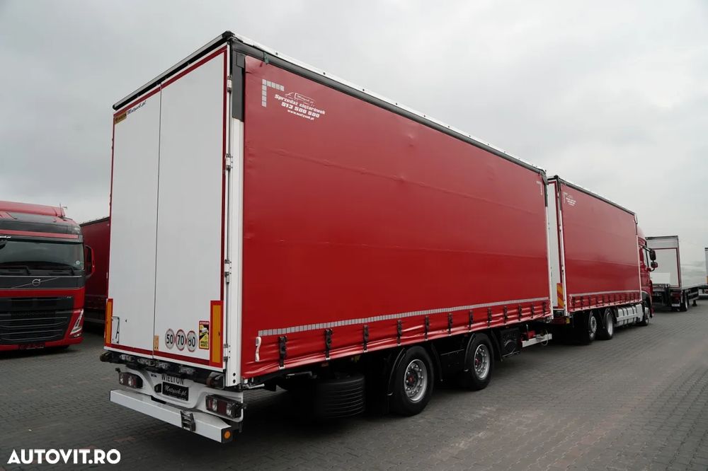 DAF XF 480 / COMBINAȚIE TANDEM / 120 M3 / TRAFFIC / 6x2 / PUNȚĂ RIDICABILĂ / WIELTON / SAF 2021 - 3