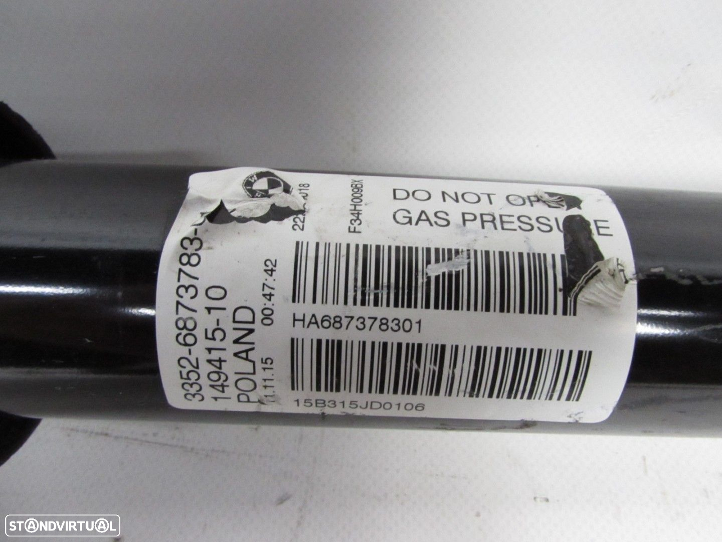 Amortecedor Trás Seminovo/ Original BMW 3 Gran Turismo (F34) 33526873783 - 2