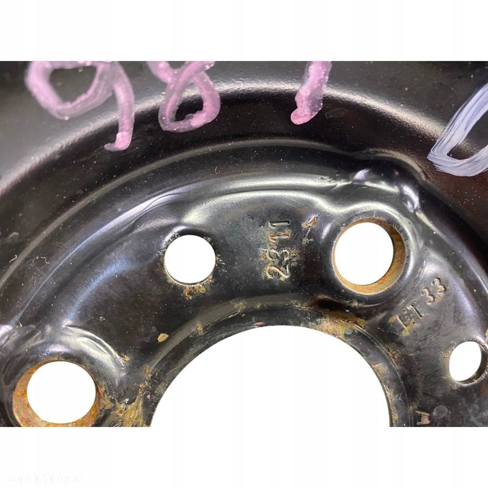 KOŁO DOJAZDOWE FIAT PANDA CINQUECENTO SEICENTO 135/80R13 4X98 ET33 - 11