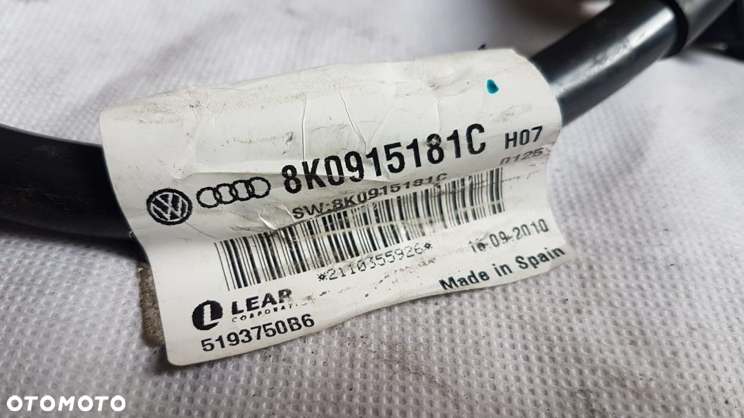 Klema przewód minusowy Audi A4 B8 - 3
