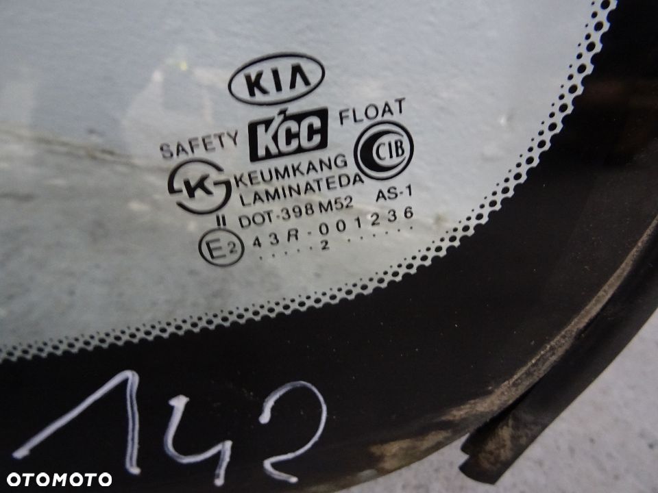 SZYBA CZOŁOWA PRZÓD PRZEDNIA KIA RIO I 99-02 NR142 - 5