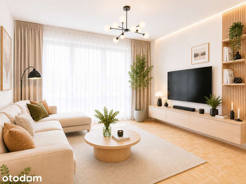 3 pokoje | Metro | SGGW | Balkon | Piwnica