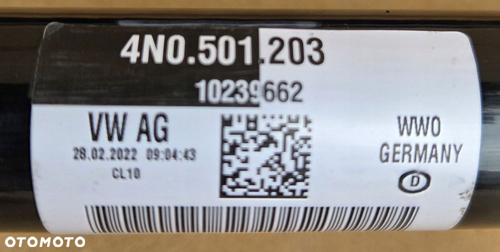 audi a6 s6 a7 s7 c8 a8 d5 półoś tył tylna 4n0501203 jak nowa - 3
