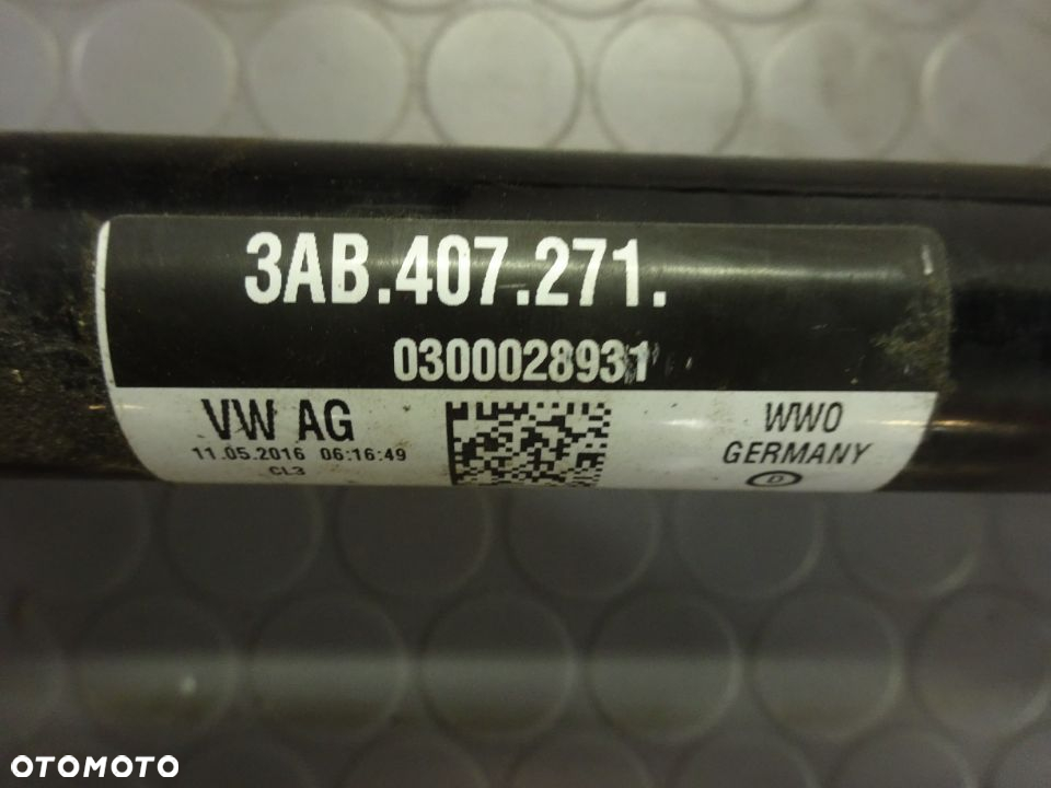 3AB407271 Polos lewa krotka VW passat B7 CC 2.0 TSI DSG czesci - 2