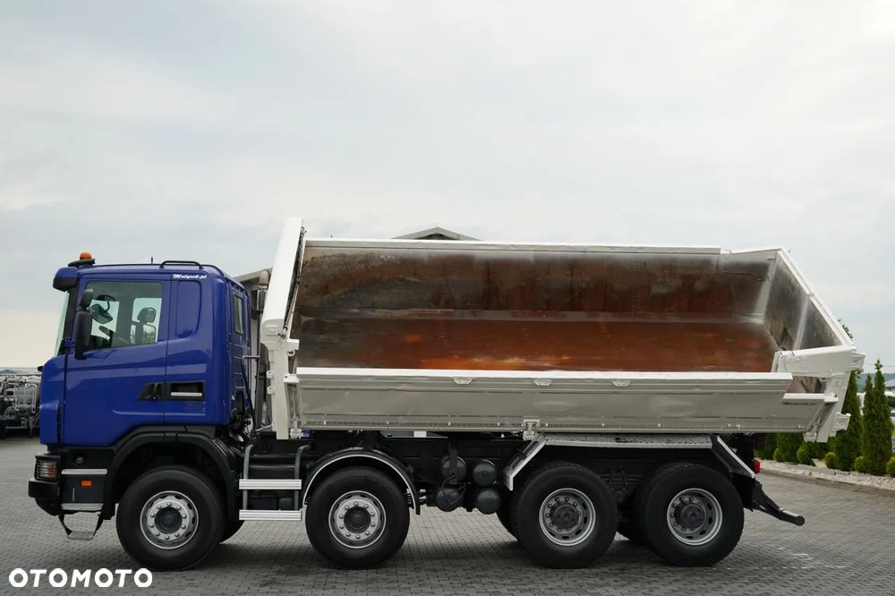 Scania G 480 / 8x4 / WYWROTKA DWUSTRONNA / HYDROBURTA / MANUAL - 12