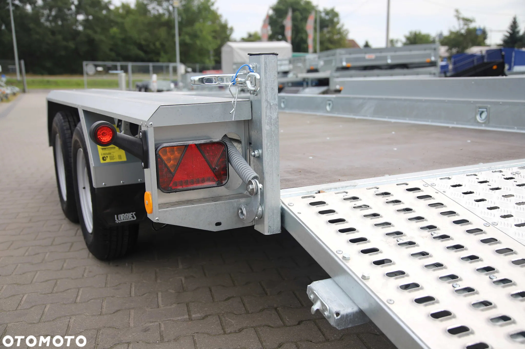 Lorries TPM35-3617 przyczepa do transportu maszyn budowlanych i minikoparek - 13