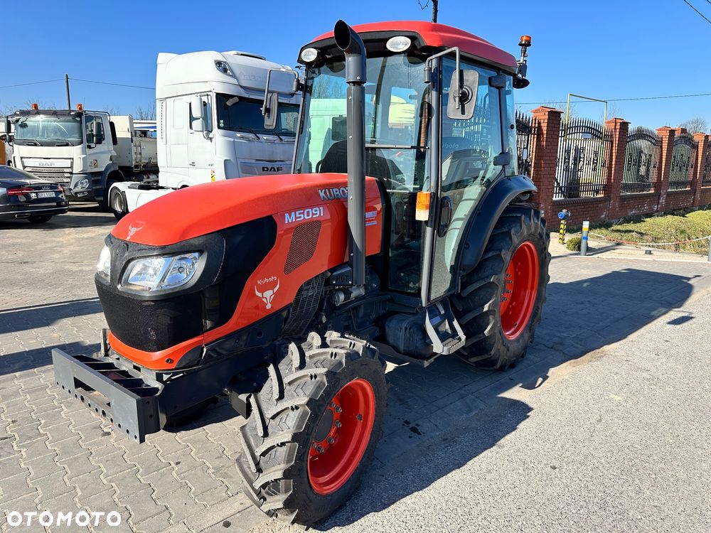 Kubota KUBOTA M5091 Narrow N/V 4x4 Pełzaki Rewers 1900h  Sadownicza  idealny wąski m7040 - 7