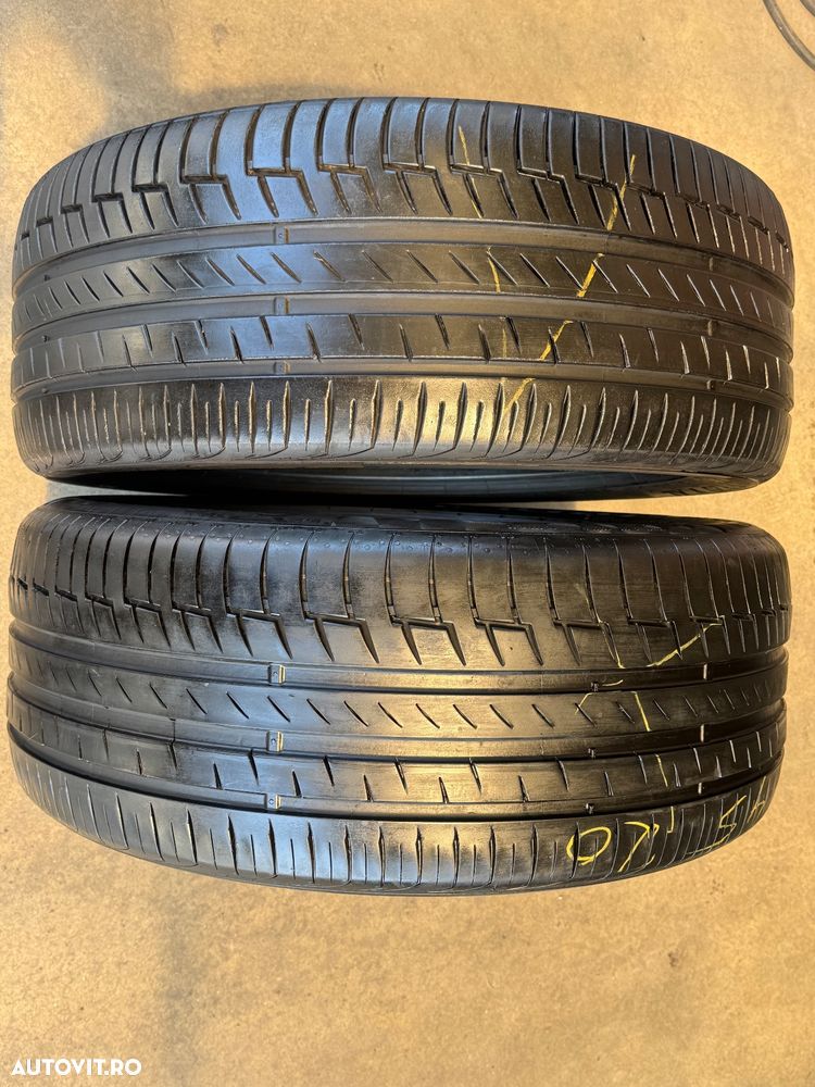 Vând 2 anvelope 255/45/20 Continental de vară foarte bune - 1