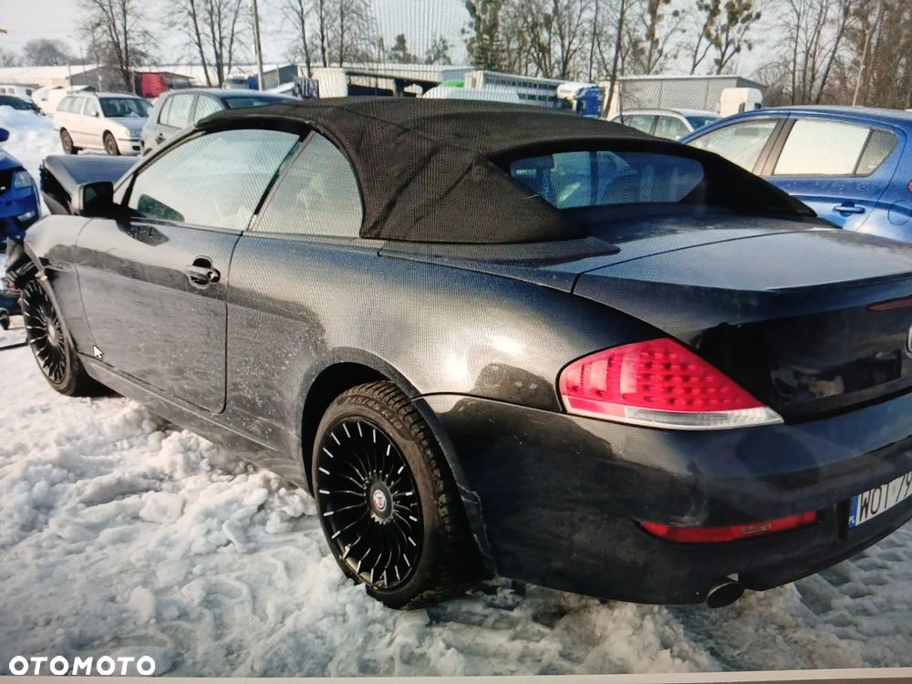bmw 6 650 e64 cabrio silnik 4.8 n62b48 skrzynia sanki belka przód tył wahacz zacisk - 1