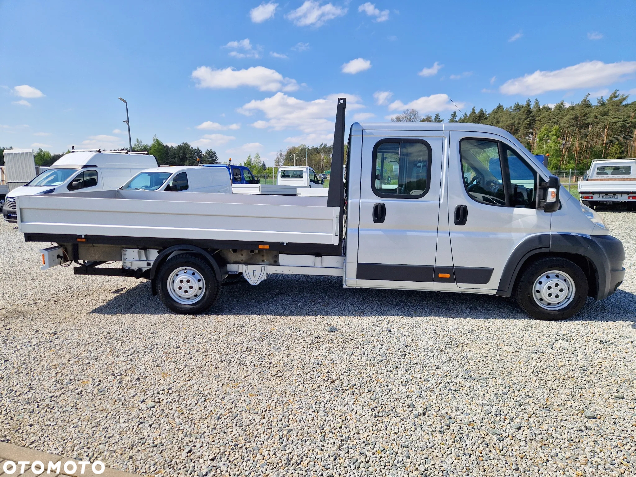 Fiat DUCATO 2,3 MJT 130 KONNA DOKA BRYGADÓWKA 7 OSBOWA 3,5M SKRZYNIA WEBASTO KAMERA MAX 16 KOŁA GWARANCJA - 6