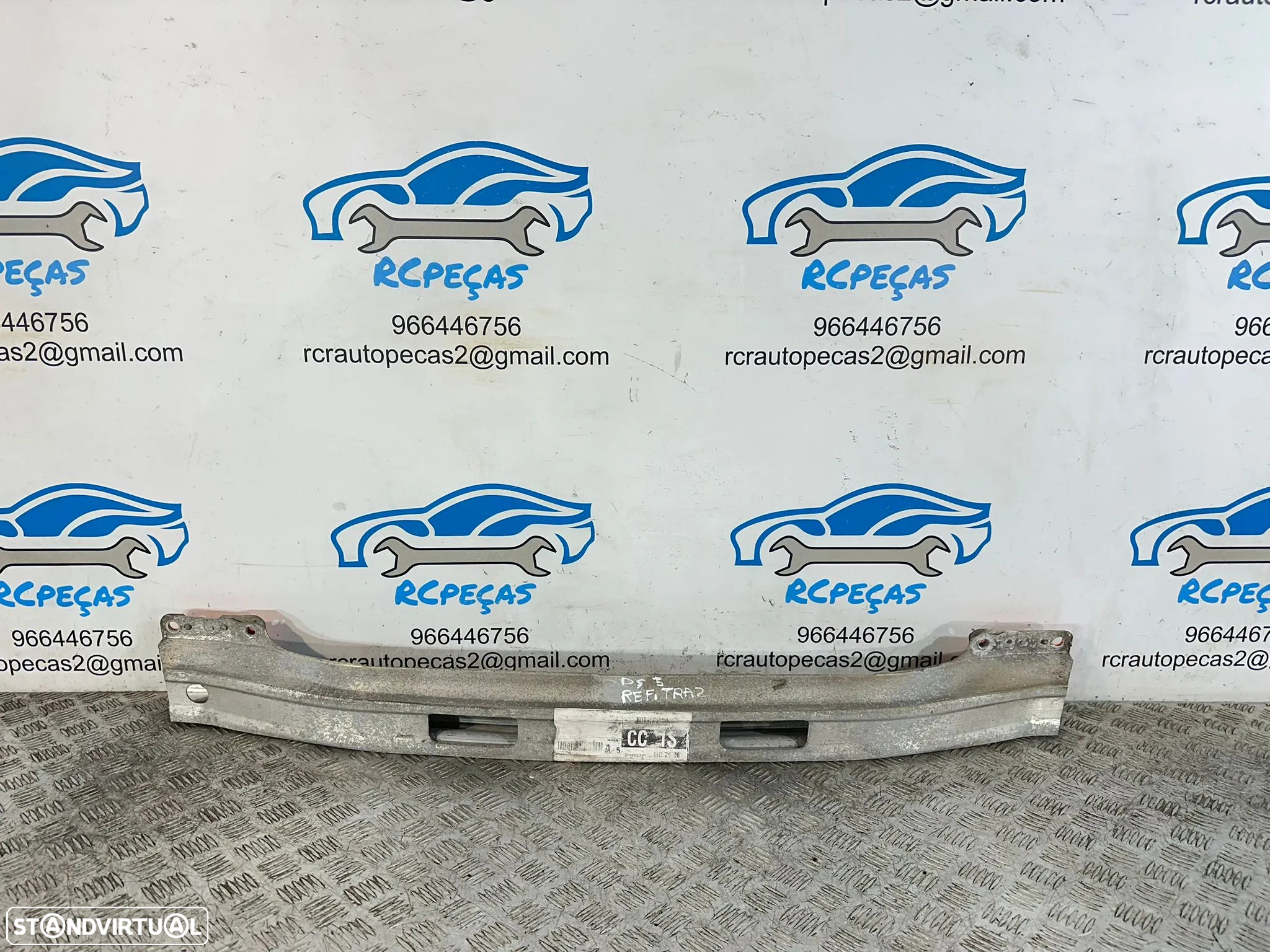 .Reforço Parachoques tras traseiro Original Citroen DS5 2011 – 2018 - 4