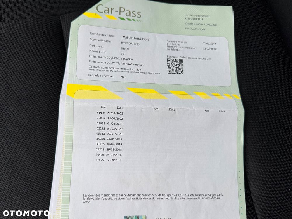 Hyundai ix20 1.6 CRDi blue Comfort - 16