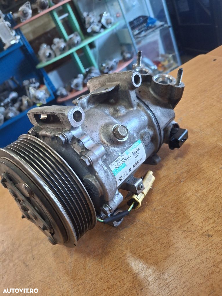 Compresor aer condiționat Citroen DS3 Peugeot 1.4 1.6 Hdi - 2
