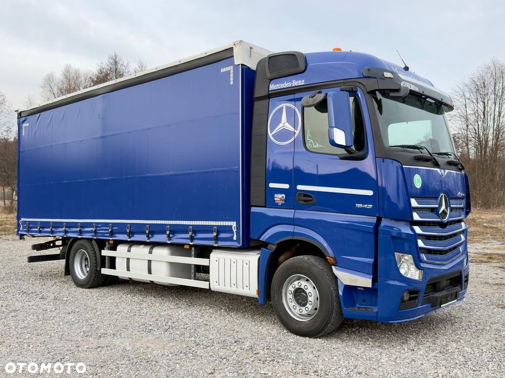 Mercedes-Benz ACTROS 1842 / 1845 / FIRANKA / ZSUWANY DACH / WINDA / SILNIK 13L / 18 EUROPALET / AUTOMAT / Z NIEMIEC / 2015 / PRZEBIEG 460 TYŚ KM - 2