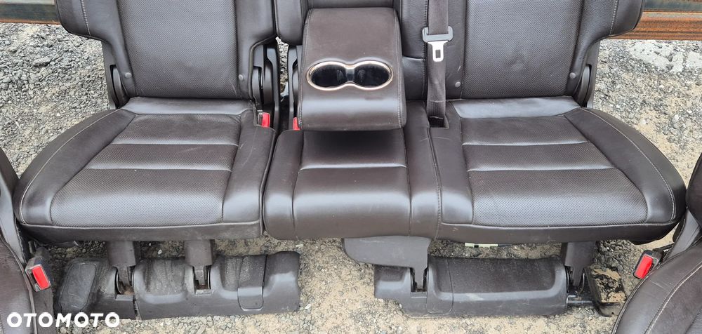 Siedzenia Fotele Przod Przednie Tył Kanapa BRĄZOWE SUMMIT Jeep Grand Cherokee WK2 2014- - 6