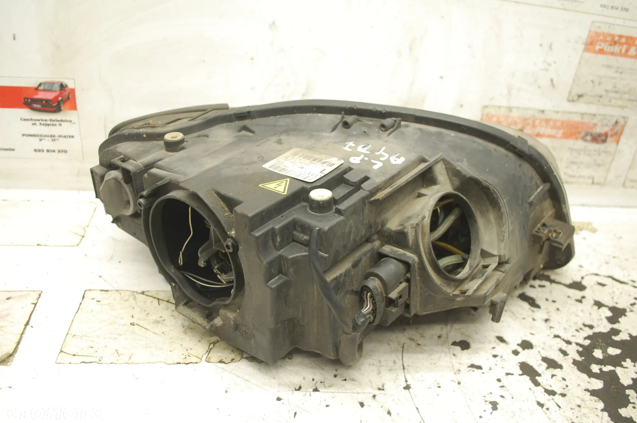 LAMPA LEWY PRZÓD PRZEDNIA LEWA 8E0941003AM AUDI A4 B7 BI-XENON - 2