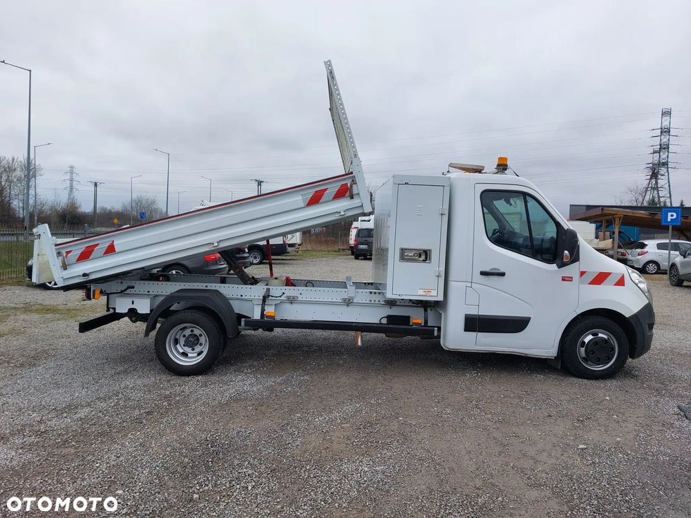Renault Master/ wywrotka aluminiowa/ kamera cofania/ klima/ hak/ Francja - 5