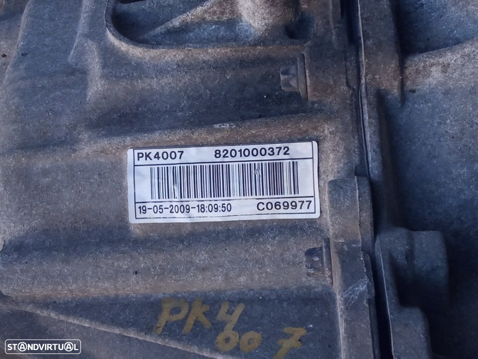 Caixa de 6 velocidades Renault Laguna 2.0 DCi REF: PK4 007 (M9R) - 6