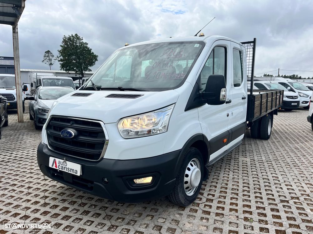 Ford TRANSIT CAB/DUPLA 7 Lug. caixa 4.10 Metros - 1