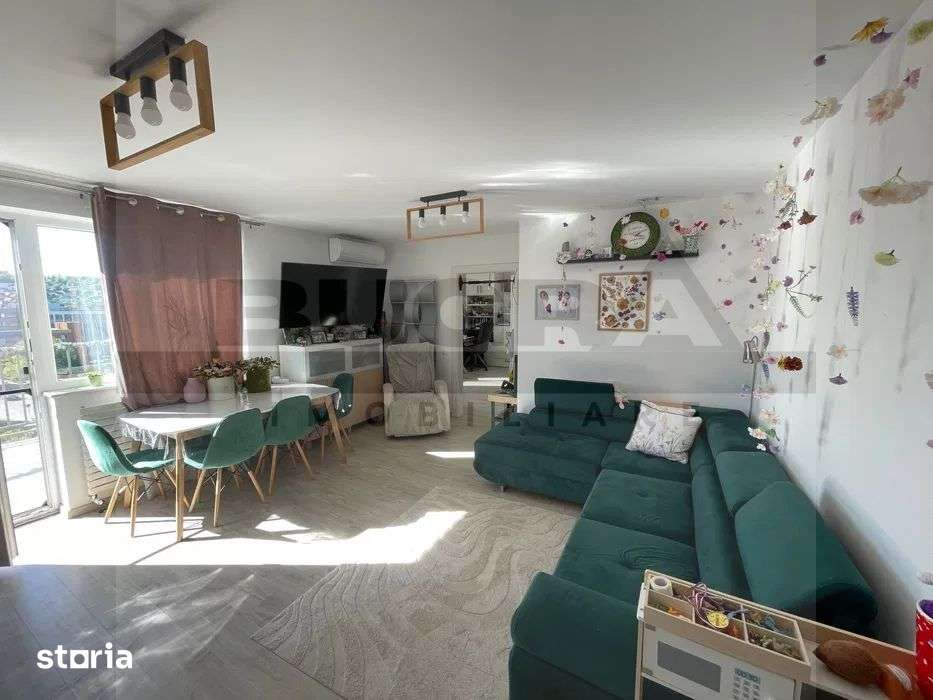 Apartament 3 camere, 67mp, 2 bai, terasa, zona Corneliu Coposu — fotografia 3