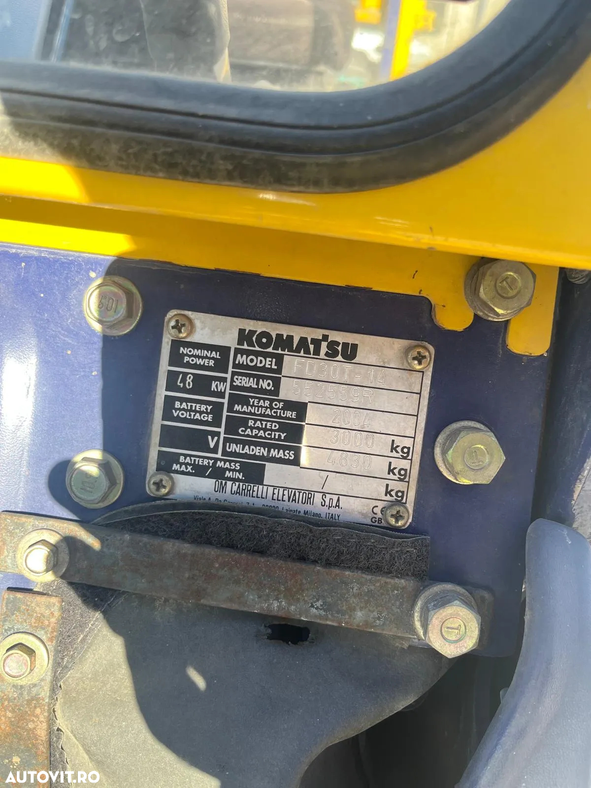 Komatsu FD30T-14 - 7