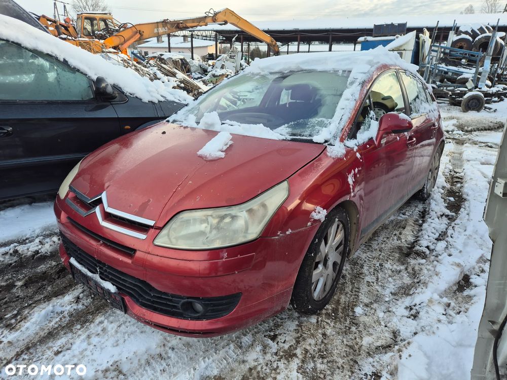 citroen c4 silnik NFU 1.6 16v skrzynia sanki belka przód tył wahacz zacisk zwrotnica maglownica - 1
