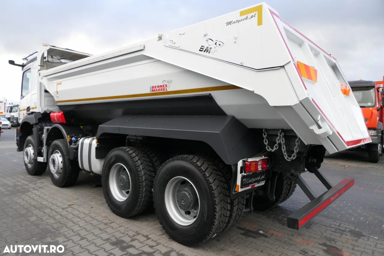 Mercedes-Benz AROCS 3246 / 8x4 / BASCULANTE / BASCULANTE SPATE / EURO 6 / PNEURI 100% - 10