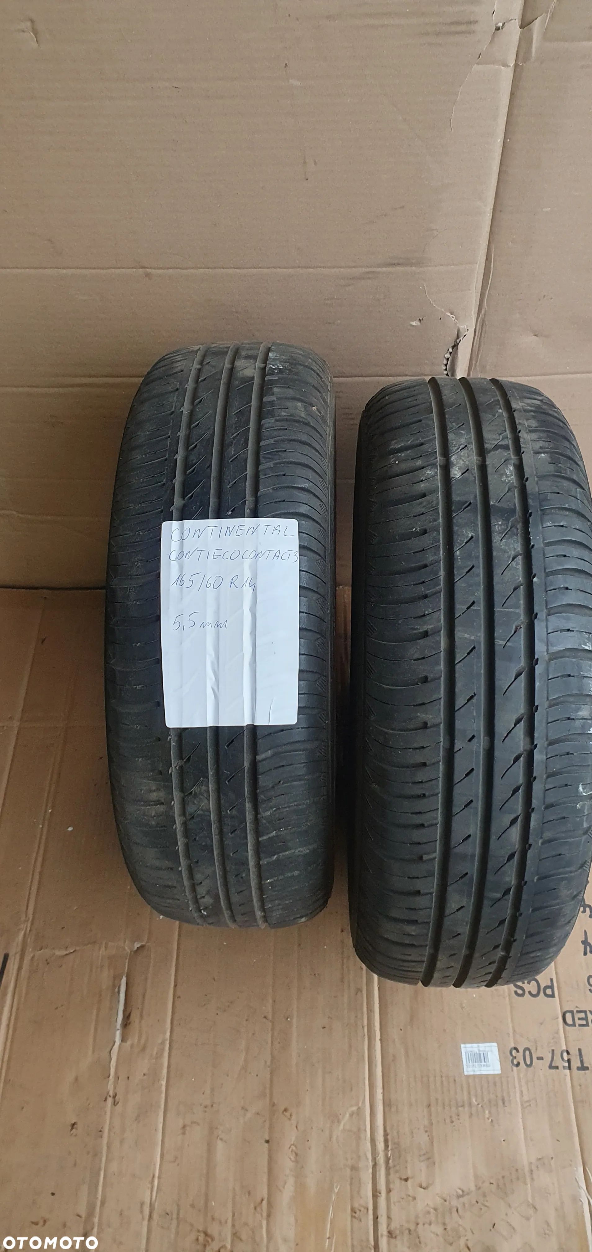 2X Opona Continental ContiEcoContact 3 165/60 R14 5/5mm - 1