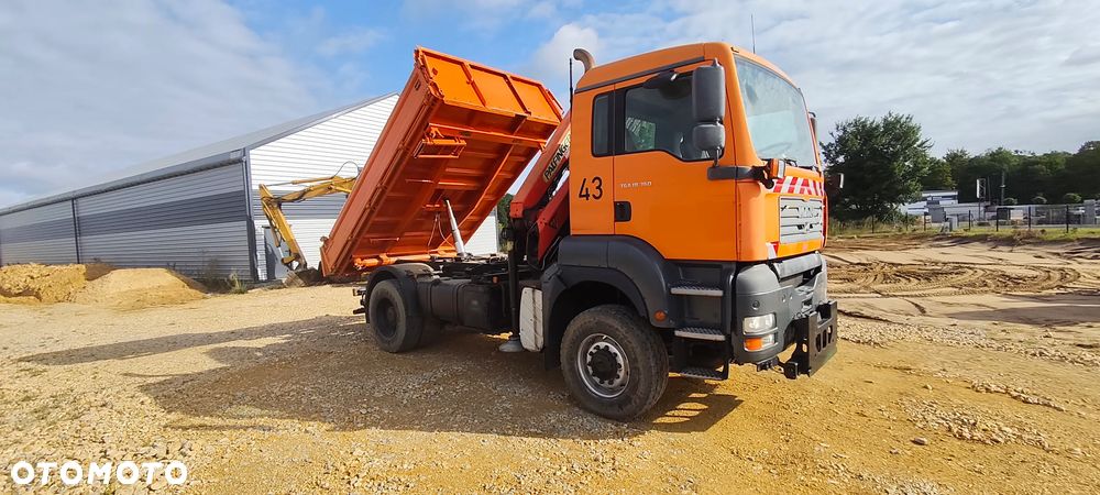 MAN TGA 18.360 Kipper Wywroteka 4x4 akcja zima specjany z Niemiec - 2