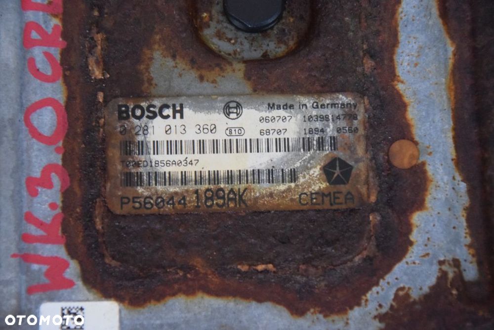 JEEP GRAND CHEROKEE WK 3.0 CRD STEROWNIK P56044189AK KOMPUTER - 2