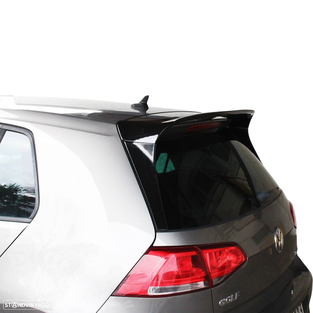 Aileron VW Golf 7 Preto Brilho - 1