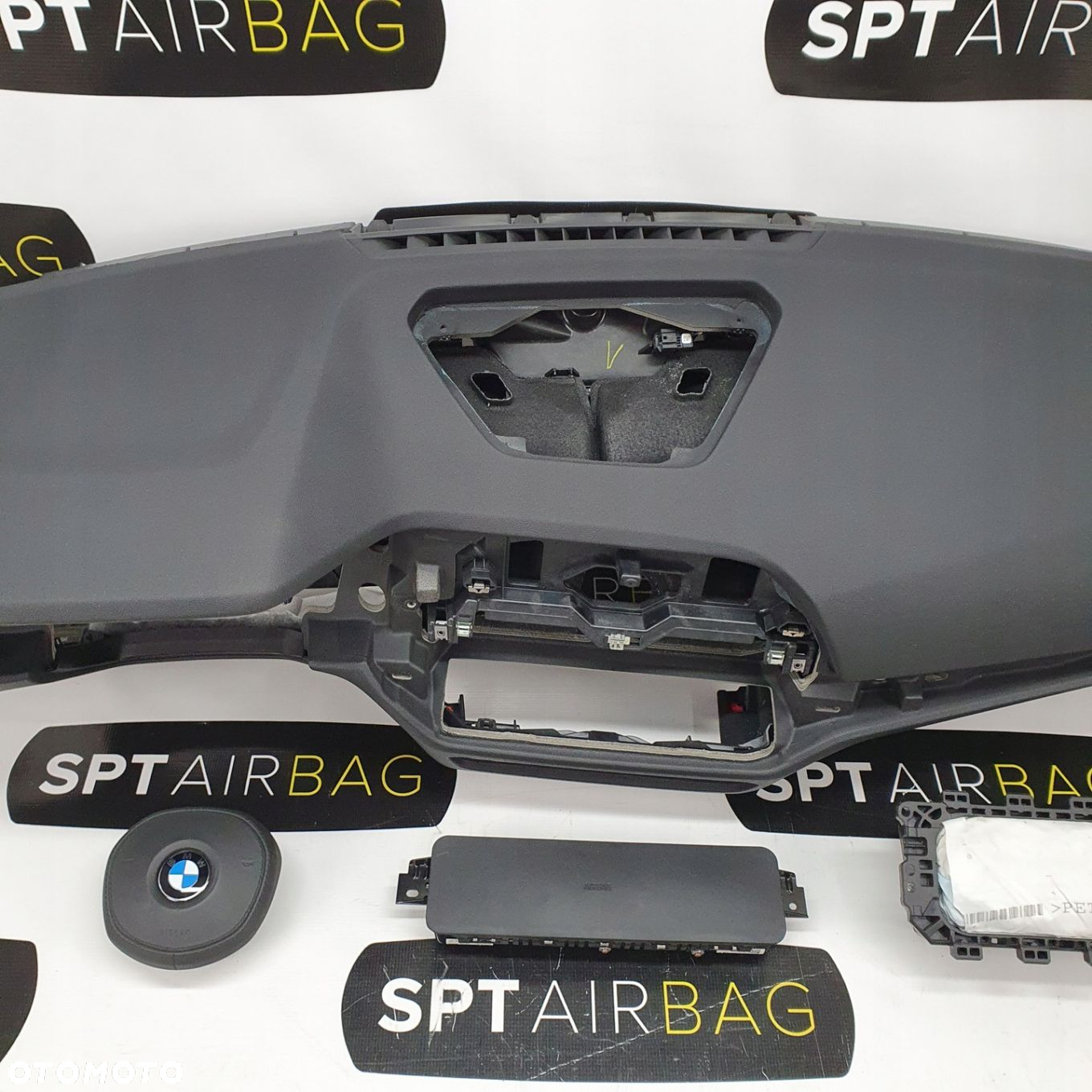 BMW seria 3 G20 G21 seria 4 G22 G23 G26 DESKA ROZDZIELCZA KONSOLA KOKPIT PULPIT PODUSZKI AIRBAG AIR BAG KIT SET - 3