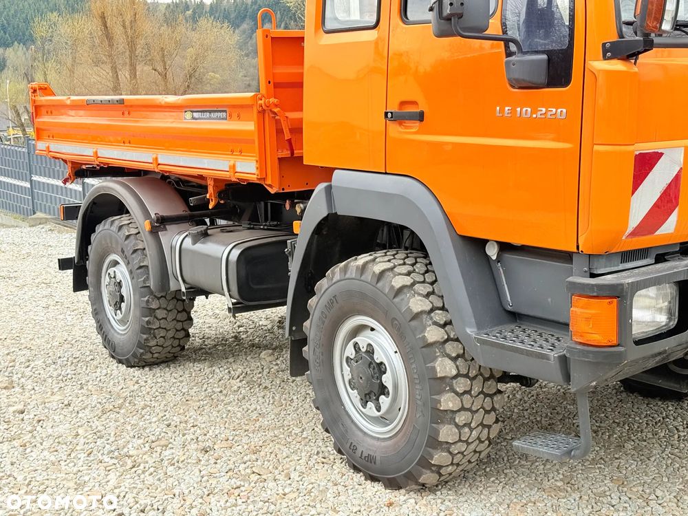 MAN * MAN 10-220 * Pług * Kiper Wywrotka Meiller * 4x4 * Zimowe Utrzymanie * Unimog * - 24