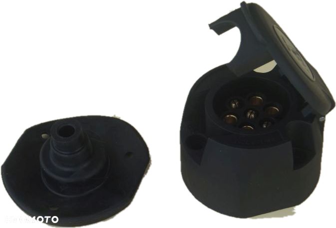 GNIAZDO DO PRZYCZEP 12V 7 PIN - TESAT PRZYCZEPA !!! - 1