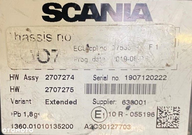 KOORDYNATOR COO7 SCANIA R 2753529 - 4