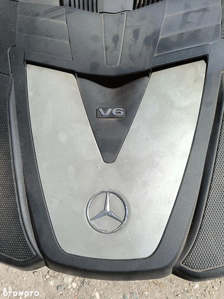 MERCEDES W209 W211 W219 W221 3.0 V6 CDI OM 642 OSŁONA POKRYWA NA SILNIK SILNIKA A6420100167 - 3