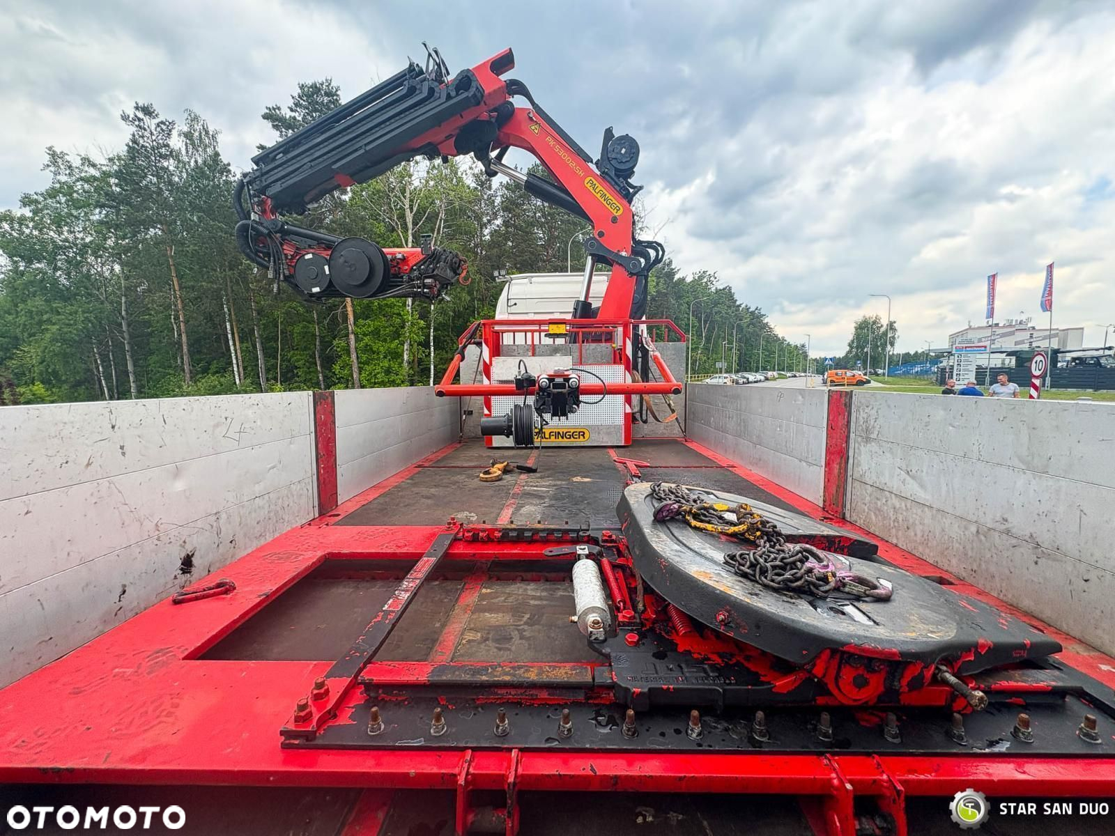 Scania G490 6x2 PalfingerPK 53002 SH Fly Jib Kosz Siodło - 15
