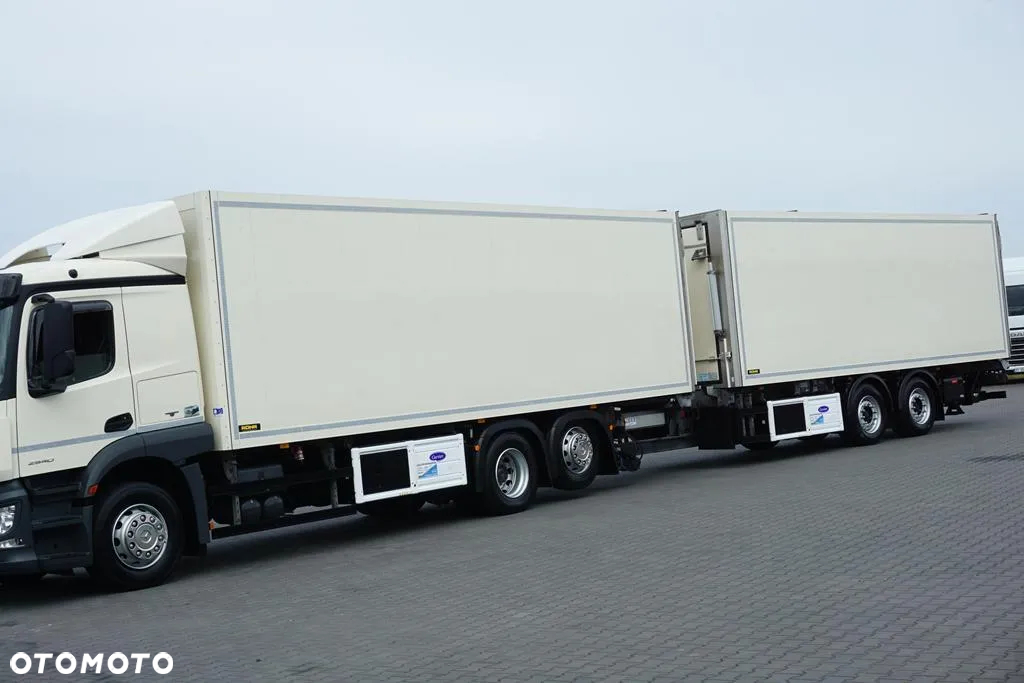 Mercedes-Benz ACTROS / 2540 / ACC / E 6 / ZESTAW PRZEJAZDOWY / CHŁODNIA + WINDA / 38 PALET - 3