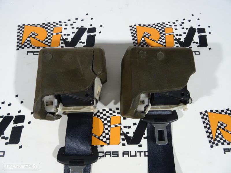 Conjunto De Cintos Audi A4 (8E2, B6) Cintos Traseiros Audi A4 B6 Seda - 3