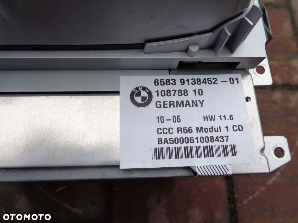 radio cd nawigacja mini cooper r56 9138452 - 3