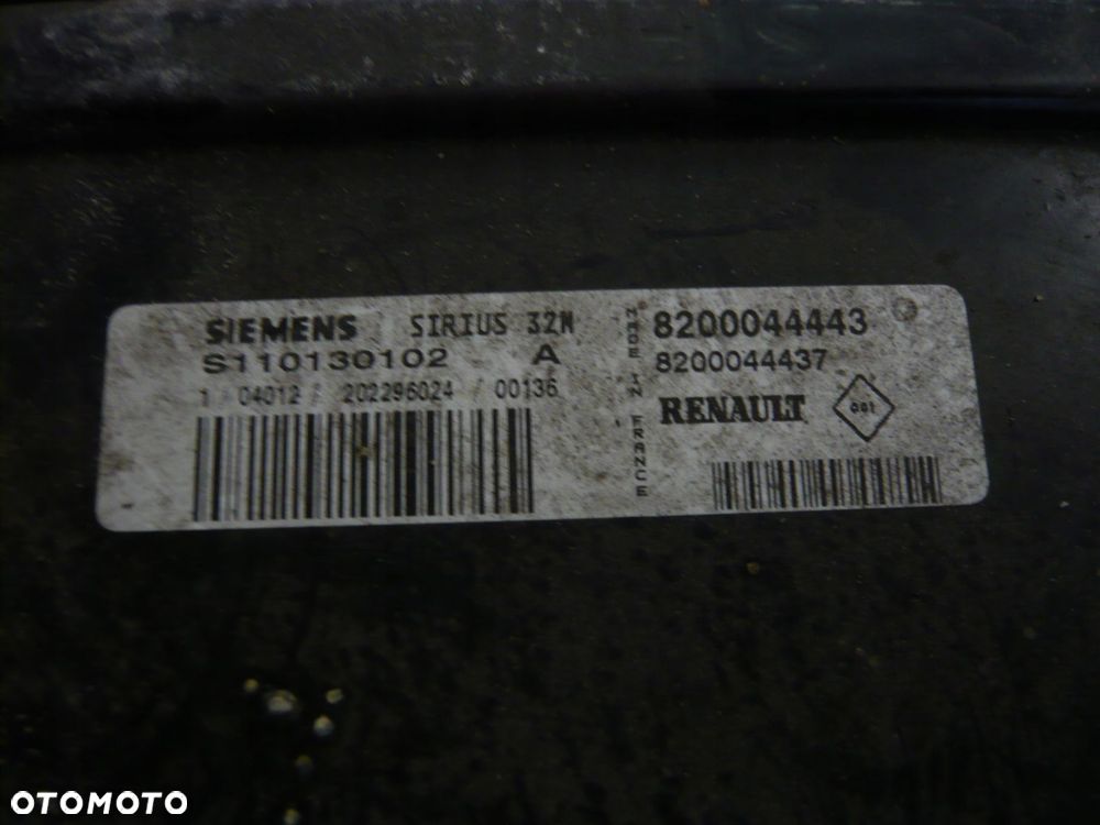 komputer sterownik silnika s110130102a renault twingo - 2