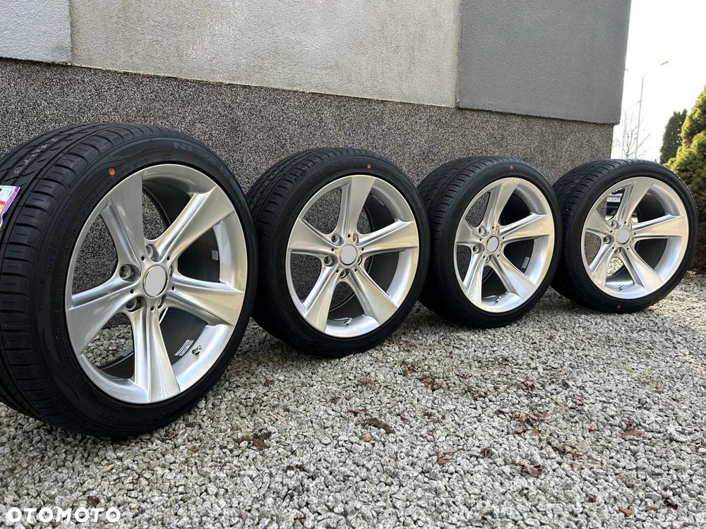 Koła letnie 18 5x120 BMW E60 E61 Styling 128 przód tył 8.5" 9.5"